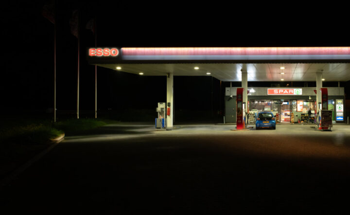 Esso at Night